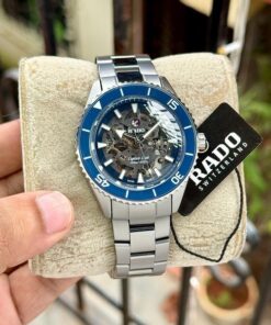 Rado Captain Cook HighTech Automatic Silver Blue