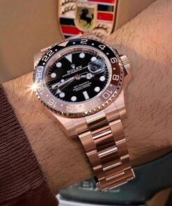 ROLEX GMT MASTER 2 ROSE GOLD NEW EDITION