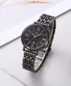 Fossil Black Dial Ladies Watch