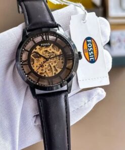 Fossil Brown Leather Automatic Watch