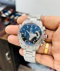 Tagheuer Calibre 36 Silver Grey Metal Belt