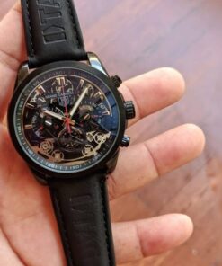 Tagheuer Cr7 Leather Black Belt A