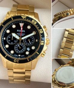 Fossil Fb 03 Gold Metal Watch