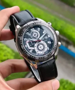 Imported Chronograph Edifice Leather Strap Men’s Watch