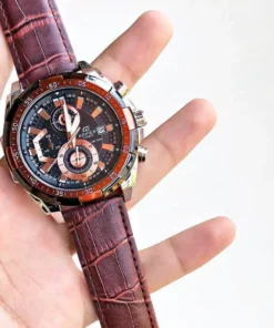 Imported Chronograph Edifice Leather Strap Men’s Watch