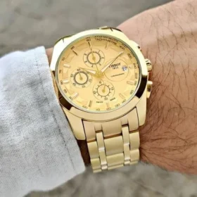 Luxury Tissot 1853 Gold Chain Watch For Men